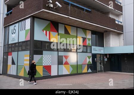 Unite student accommodation in Bristol city centre Banque D'Images