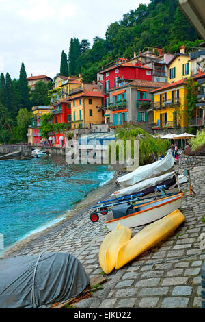 Lac de Côme Varenna Italie Lombardie IL EU Europe Banque D'Images