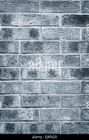 La texture du mur de brique grise et l'arrière-plan Banque D'Images