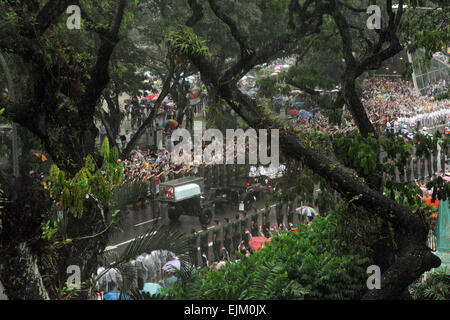 Singapour. Mar 29, 2015. Singapour détient des funérailles d'état pour l'ancien premier ministre Lee Kuan Yew, le 29 mars 2015. Credit : Puis Chih Wey/Xinhua/Alamy Live News Banque D'Images