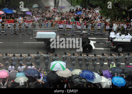 Singapour. Mar 29, 2015. Singapour détient des funérailles d'état pour l'ancien premier ministre Lee Kuan Yew, le 29 mars 2015. Credit : Puis Chih Wey/Xinhua/Alamy Live News Banque D'Images