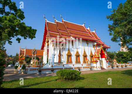 Wat Chalong à Phuket, Thaïlande Province Banque D'Images