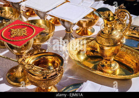 Cité du Vatican, Italie. 29 mars 2015. Le pape François, Dimanche des palmiers - 29 mars 2015 Credit : Realy Easy Star/Alamy Live News Banque D'Images