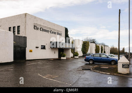 Chimney Corner Hotel, restaurant et night club, Mallusk, Newtownabbey, Irlande du Nord Banque D'Images