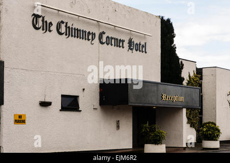 Chimney Corner Hotel, restaurant et night club, Mallusk, Newtownabbey, Irlande du Nord Banque D'Images