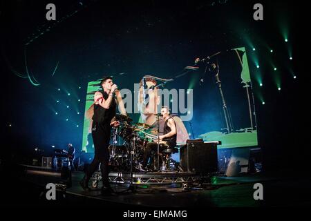 Le script en concert à Mediolanum Forum Assago Milan, Italie © Roberto Finizio/Alamy Live News Banque D'Images