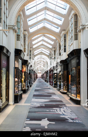 Burlington Arcade, Mayfair, Londres Banque D'Images