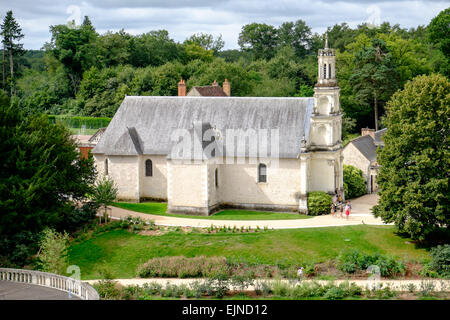 Chapelle du château de Chambord, Loire, France Banque D'Images