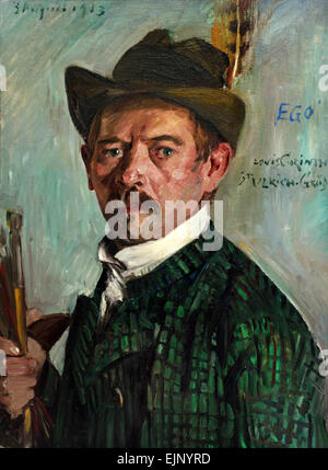 Self Portrait avec chapeau tyrolien 1913 Lovis Corinth 1858-1925 Allemagne Allemagne Banque D'Images