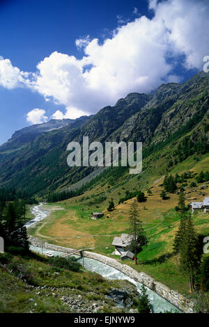 L'Italie, Val d'aoste, vallée du Lys