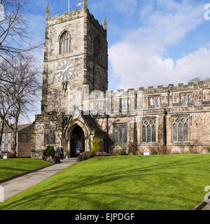 L'église Holy Trinity, Skipton, Yorkshire du Nord Banque D'Images