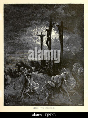 Illustration par Paul Gustave Doré (1832-1883) à partir de 1880 édition de la Bible. Voir la description pour plus d'informations. Banque D'Images