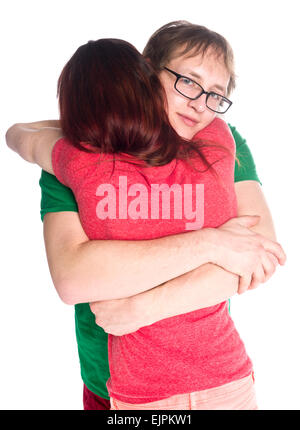 Close up Young Couple Banque D'Images