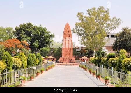 Mémorial de Jallianwala Bagh, massacre d'Amritsar, Punjab, India Banque D'Images