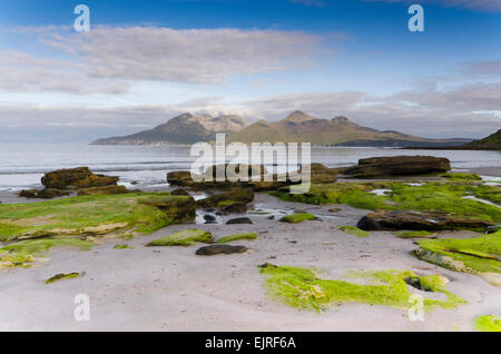 Eigg Singing Sands Banque D'Images