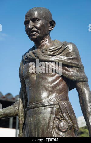 Mahatma Gandhi statue, Paramaribo, Suriname Banque D'Images