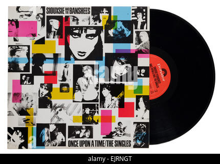 Siouxsie and the Banshees des célibataires compilation Il Était une Fois Banque D'Images