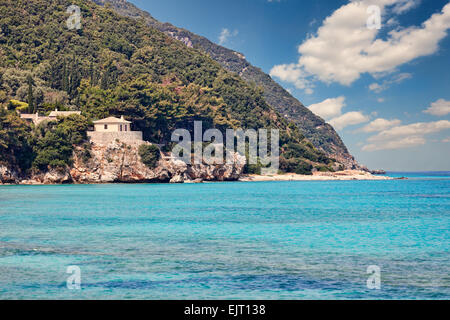 Village Agios Giannis à Lefkada, Grèce Banque D'Images