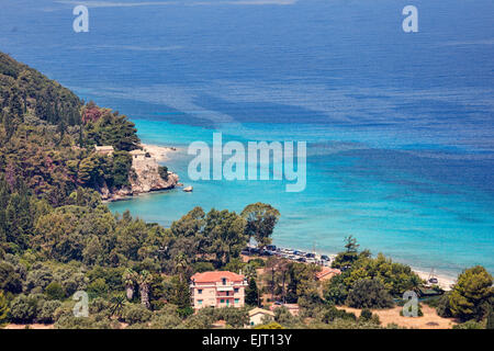 Village Agios Giannis à Lefkada, Grèce Banque D'Images