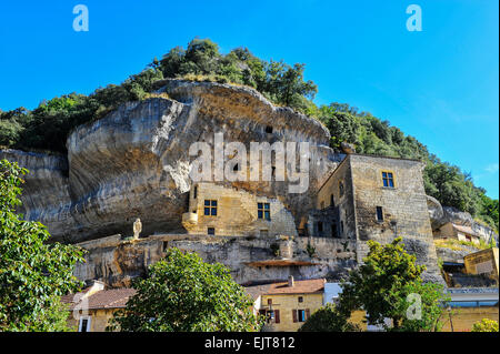 Les Eyzies, vallée de la Vézère, dordogne perigord Aquitaine, France, Europe Banque D'Images