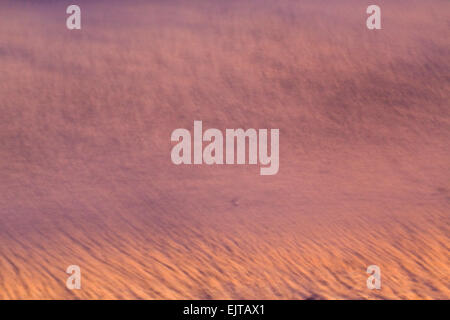 Océan Atlantique Lever du Soleil à Assateague Island Motor Inn Virginia. Banque D'Images