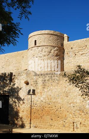 Château de Santiago (Castillo de Santiago), Sanlúcar de Barrameda, Province de Cadix, Andalousie, Espagne, Europe de l'Ouest. Banque D'Images