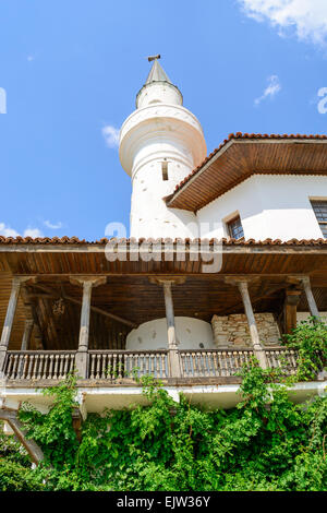 Le Palais de Balchik, l'accueil de la reine Marie de Roumanie, pendant l'occupation de la Roumanie, Bulgarie, Europe Banque D'Images