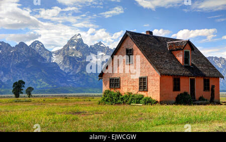 John Moulton Accueil Parc National de Grand Teton, Wyoming Banque D'Images