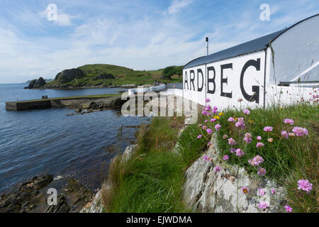 La distillerie d'Ardbeg Banque D'Images