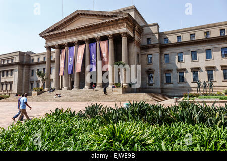 Johannesburg Afrique du Sud,Braamfontein africain,wits University,University of the Witwatersrand,enseignement supérieur,East Campus,Great Hall,histoid buildi Banque D'Images