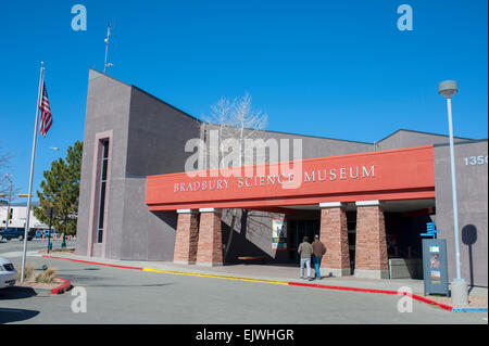 USA New Mexico NM Los Alamos Bradbury Science Museum exterior Banque D'Images