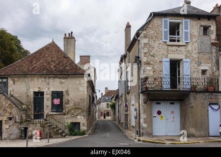 Sancerre est une ville médiévale, commune et canton, située dans le département du centre de la France qui donne sur la Loire. Banque D'Images