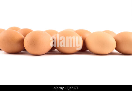 Brown egg composition d'arrière-plan Banque D'Images