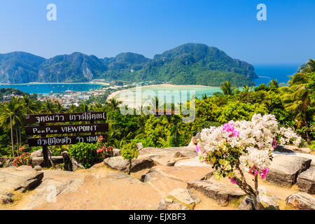 Ko Phi Phi Don Island, Thaïlande Banque D'Images