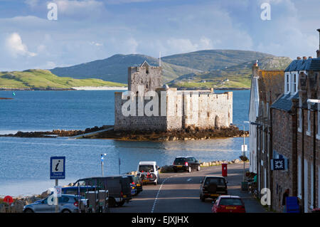 Kismul château castlebay isle of barra Banque D'Images