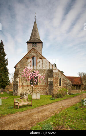 Grande-bretagne Angleterre Essex Copford Eglise de Saint Michel et de tous les Saints Banque D'Images