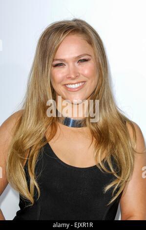 Ronda Rousey Fast & Furious 7 Premiere film 01/04/2015 alliance photo/Hollywood Banque D'Images