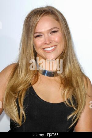 Ronda Rousey Fast & Furious 7 Premiere film 01/04/2015 alliance photo/Hollywood Banque D'Images