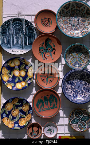Espagne, Cordoue, poterie Banque D'Images