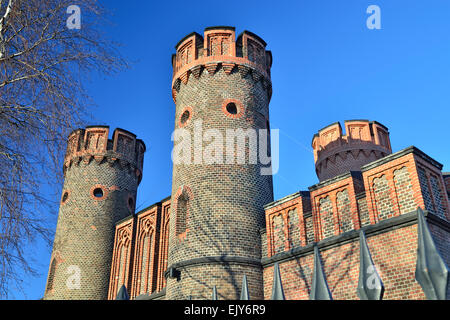 Friedrichsburg Gate - vieux fort allemand à Koenigsberg. Kaliningrad (jusqu'en 1946 Koenigsberg), Russie Banque D'Images