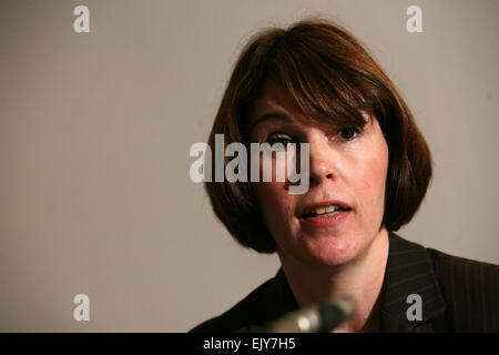 La dignité dans la mort fringe meeting au Radison Hotel pendant la conférence du parti travailliste. Sarah Wooton, chef de la dignité dans la mort. Pi Banque D'Images