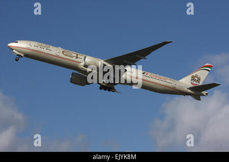 ETIHAD 777 300 Banque D'Images