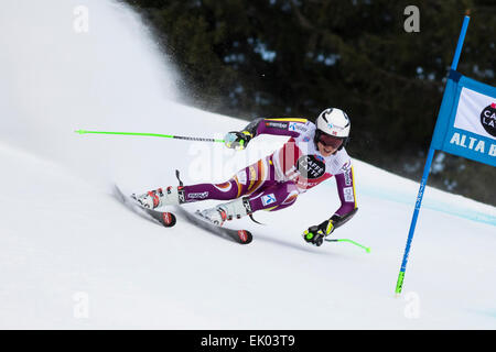 Val Badia, Italie 21 décembre 2014. Henrik KRISTOFFERSEN (Ni) qui se font concurrence sur les AUDI FIS Ski World Cup Men's Giant Banque D'Images