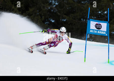 Val Badia, Italie 21 décembre 2014. Henrik KRISTOFFERSEN (Ni) qui se font concurrence sur les AUDI FIS Ski World Cup Men's Giant Banque D'Images