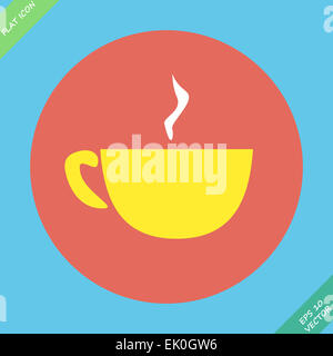 Mug tasse de boisson chaude café, thé Banque D'Images