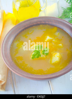 Soupe fraîche Banque D'Images