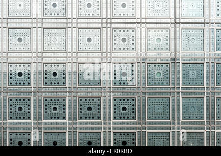 France, Paris, Institut du monde arabe, conçu par Jean Nouvel Banque D'Images