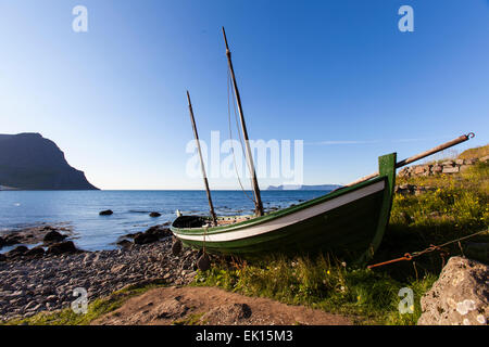 Village de pêcheurs à Bolungarvik, Islande Westfjords Banque D'Images