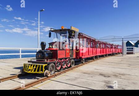 Train de Busselton Jetty, Busselton, Australie occidentale, Australie Banque D'Images