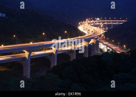 Viaduc de Wu-Yang Banque D'Images